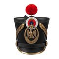 French Napoleonic Shako Hat – Handmade Military Reproduction for Reenactment