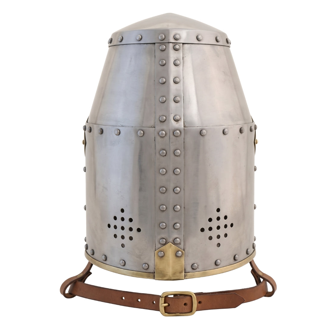 Crusader Helmet Rear View